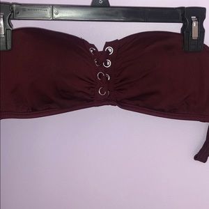 strapless bathing suit top